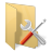 Folder Tools Icon 48x48 png